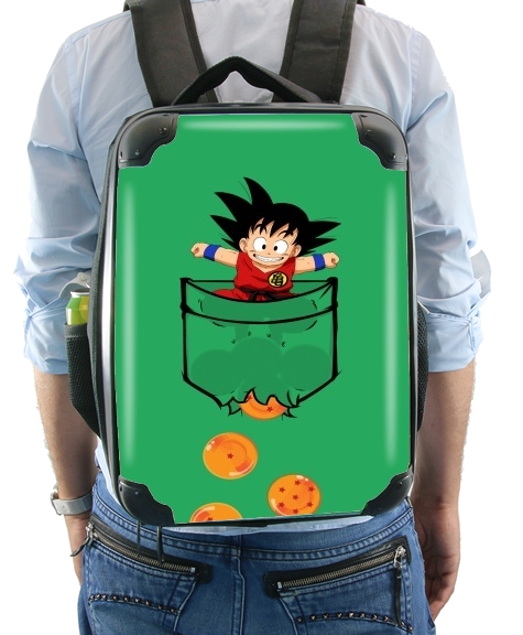  Pocket Collection: Goku Dragon Balls para Mochila