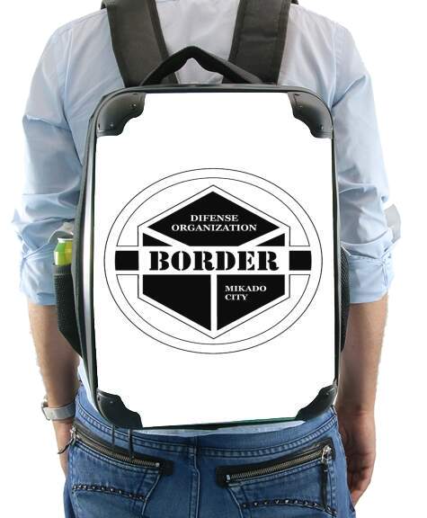  World trigger Border organization para Mochila