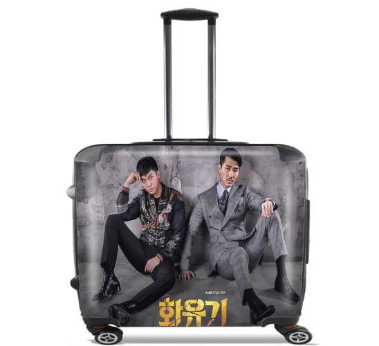  A Korean Odyssey para Ruedas cabina bolsa de equipaje maleta trolley 17" laptop