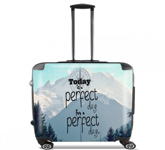  A Perfect Day para Ruedas cabina bolsa de equipaje maleta trolley 17" laptop