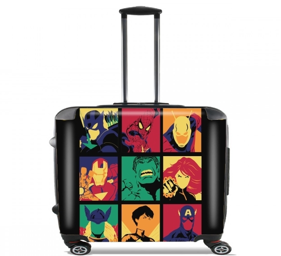 A Pop para Ruedas cabina bolsa de equipaje maleta trolley 17" laptop