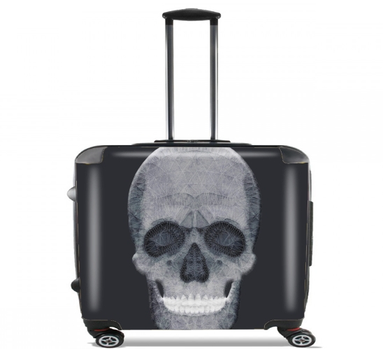  abstract skull para Ruedas cabina bolsa de equipaje maleta trolley 17" laptop