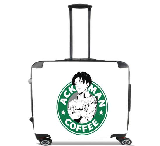  Ackerman Coffee para Ruedas cabina bolsa de equipaje maleta trolley 17" laptop