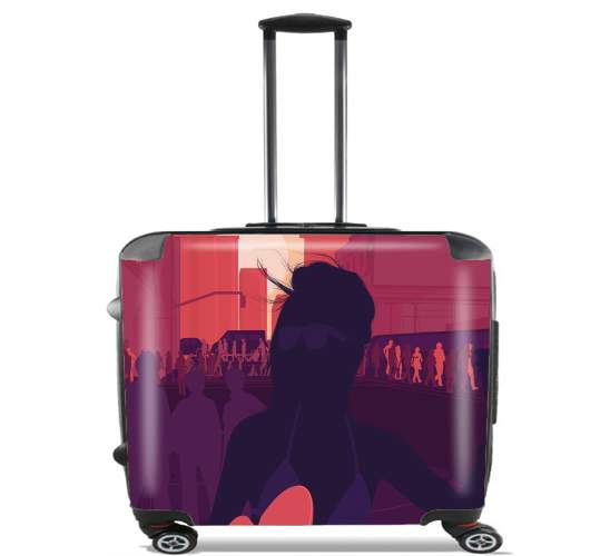  Afternoon  para Ruedas cabina bolsa de equipaje maleta trolley 17" laptop