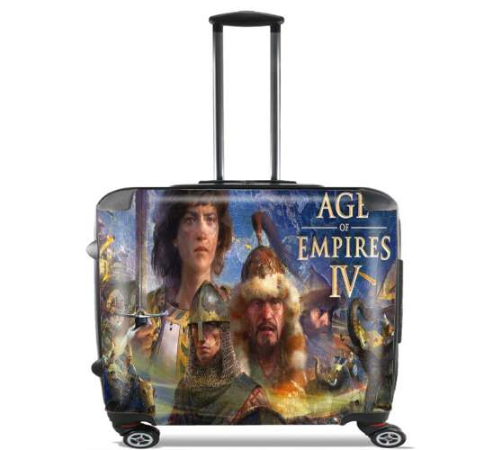  Age of empire para Ruedas cabina bolsa de equipaje maleta trolley 17" laptop
