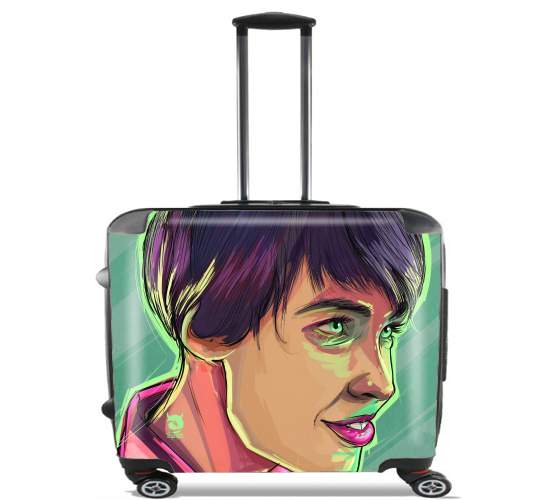  Aggy para Ruedas cabina bolsa de equipaje maleta trolley 17" laptop