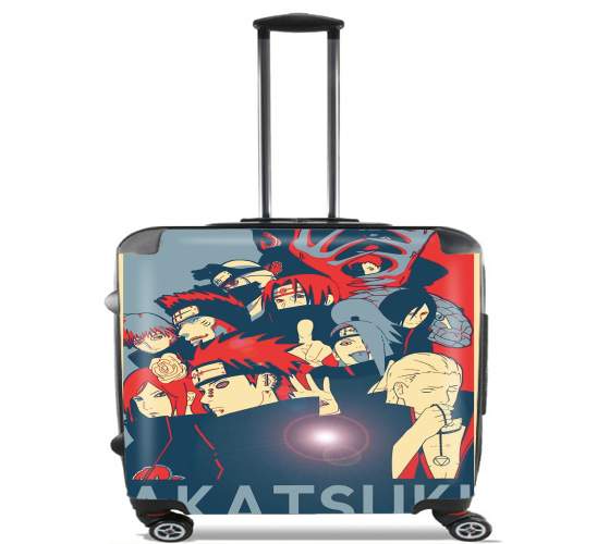  Akatsuki propaganda para Ruedas cabina bolsa de equipaje maleta trolley 17" laptop