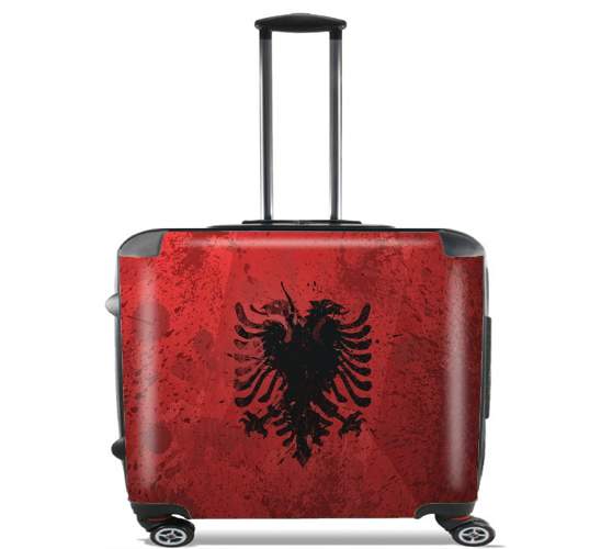  Albanie Painting Flag para Ruedas cabina bolsa de equipaje maleta trolley 17" laptop