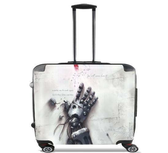  Alchemist Brotherhood mistake and hope para Ruedas cabina bolsa de equipaje maleta trolley 17" laptop