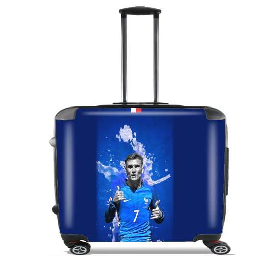  Allez Griezou France Team para Ruedas cabina bolsa de equipaje maleta trolley 17" laptop