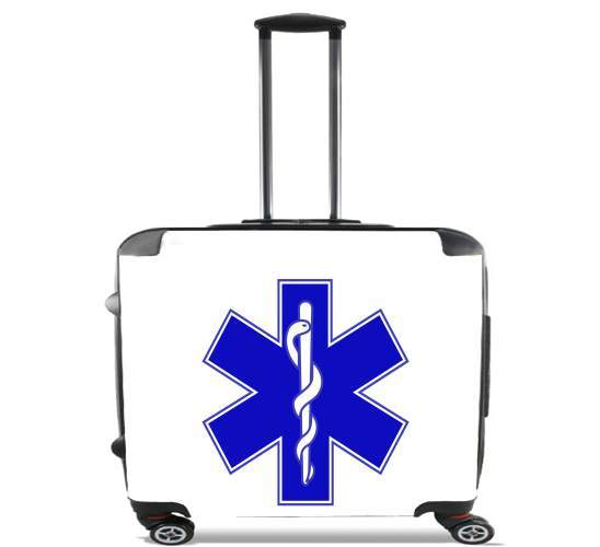  Ambulance para Ruedas cabina bolsa de equipaje maleta trolley 17" laptop