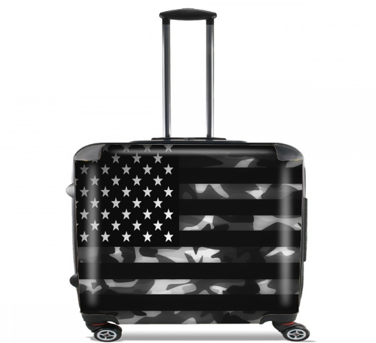  American Camouflage para Ruedas cabina bolsa de equipaje maleta trolley 17" laptop