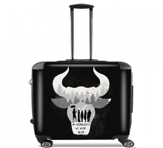  American coven para Ruedas cabina bolsa de equipaje maleta trolley 17" laptop