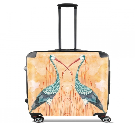 An Exotic Crane para Ruedas cabina bolsa de equipaje maleta trolley 17" laptop