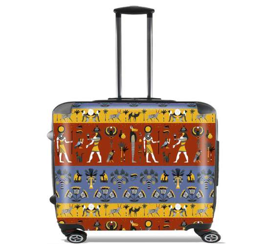  Ancient egyptian religion seamless pattern para Ruedas cabina bolsa de equipaje maleta trolley 17" laptop