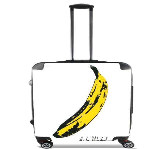  Andy Warhol Banana para Ruedas cabina bolsa de equipaje maleta trolley 17" laptop
