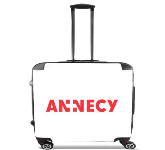  Annecy para Ruedas cabina bolsa de equipaje maleta trolley 17" laptop