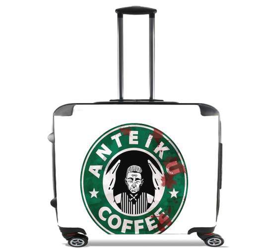  Anteiku Coffee para Ruedas cabina bolsa de equipaje maleta trolley 17" laptop