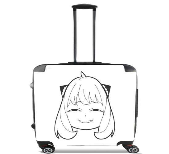  Anya forger para Ruedas cabina bolsa de equipaje maleta trolley 17" laptop