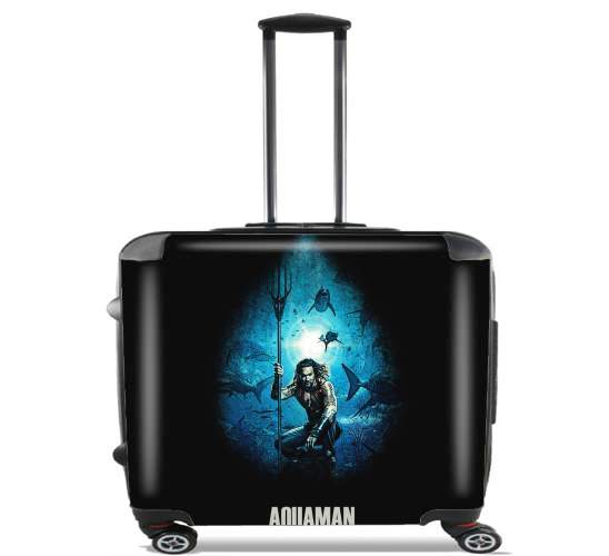  Aquaman para Ruedas cabina bolsa de equipaje maleta trolley 17" laptop