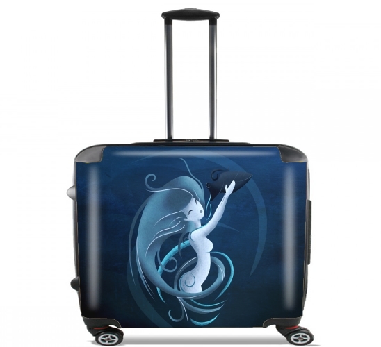  Aquarius Girl para Ruedas cabina bolsa de equipaje maleta trolley 17" laptop
