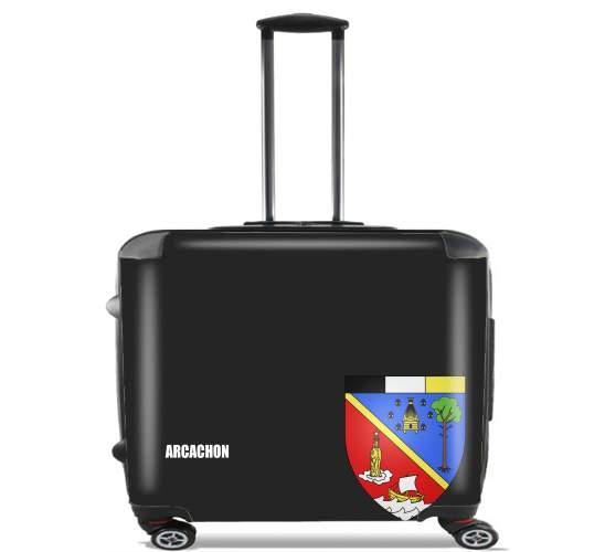  Arcachon para Ruedas cabina bolsa de equipaje maleta trolley 17" laptop