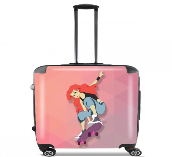  Ariel para Ruedas cabina bolsa de equipaje maleta trolley 17" laptop