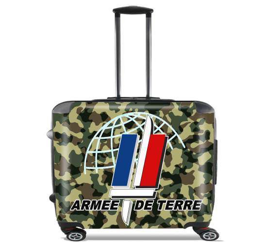  Armee de terre - French Army para Ruedas cabina bolsa de equipaje maleta trolley 17" laptop