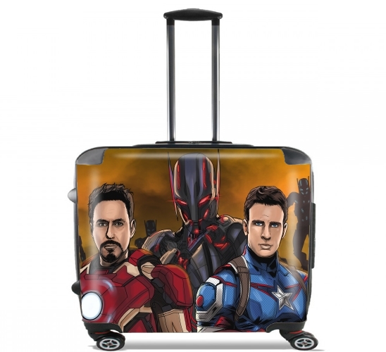  Avengers Stark 1 of 3  para Ruedas cabina bolsa de equipaje maleta trolley 17" laptop