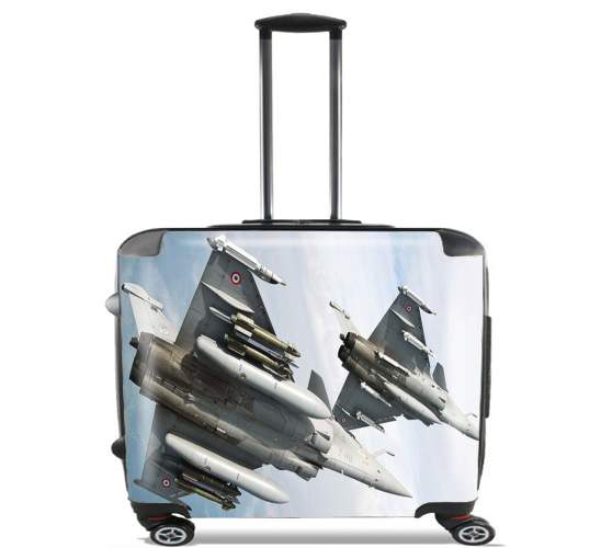  Avion Rafale en vol para Ruedas cabina bolsa de equipaje maleta trolley 17" laptop