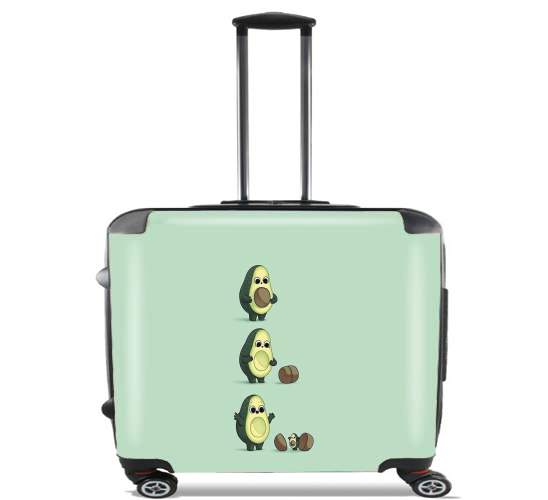  Avocado Born para Ruedas cabina bolsa de equipaje maleta trolley 17" laptop