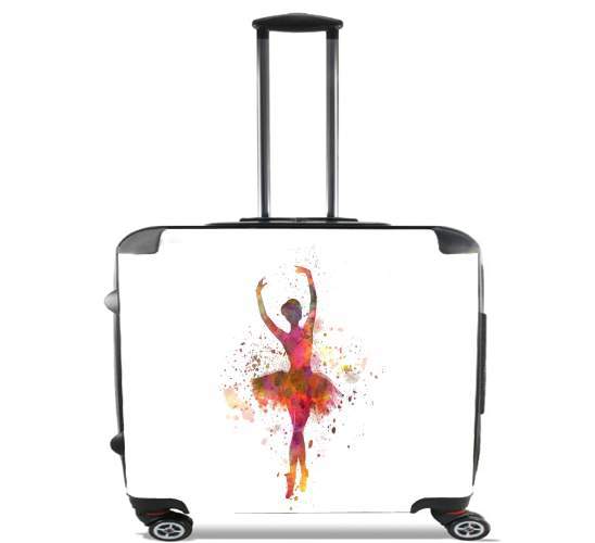  Ballerina Ballet Dancer para Ruedas cabina bolsa de equipaje maleta trolley 17" laptop