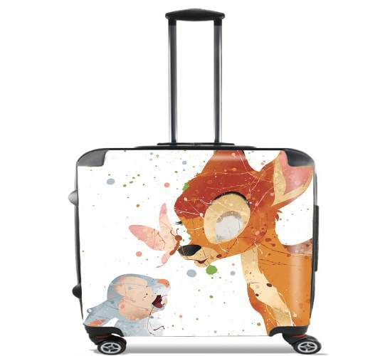  Bambi Art Print para Ruedas cabina bolsa de equipaje maleta trolley 17" laptop