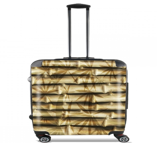  Bamboo Art para Ruedas cabina bolsa de equipaje maleta trolley 17" laptop