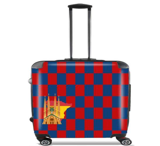  Barcelone Football para Ruedas cabina bolsa de equipaje maleta trolley 17" laptop
