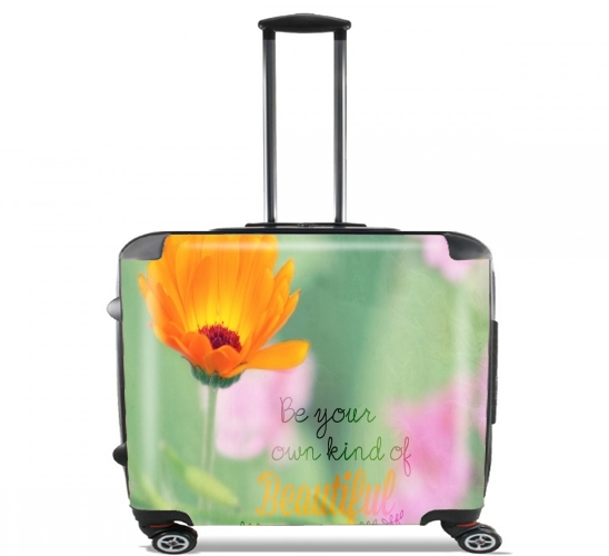  Be Beautiful para Ruedas cabina bolsa de equipaje maleta trolley 17" laptop