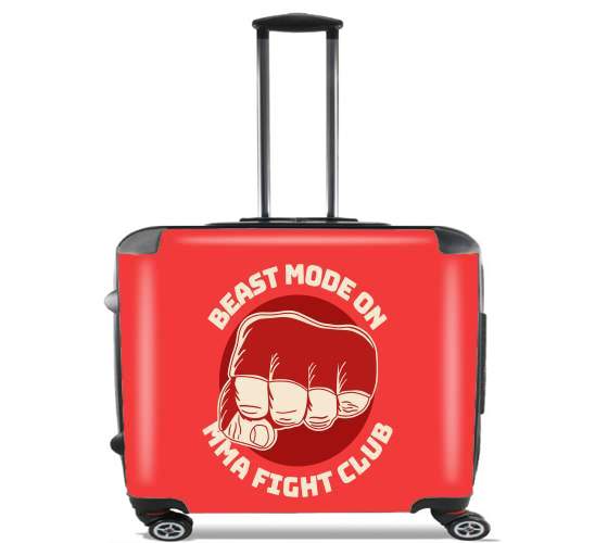  Beast MMA Fight Club para Ruedas cabina bolsa de equipaje maleta trolley 17" laptop