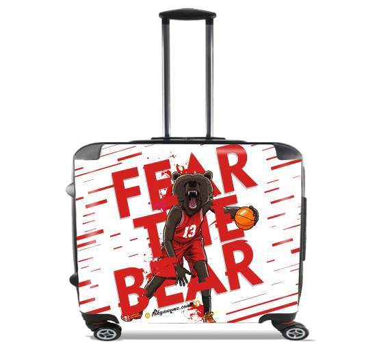  Beasts Collection: Fear the Bear para Ruedas cabina bolsa de equipaje maleta trolley 17" laptop