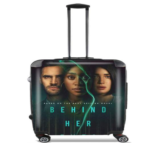  Behind her eyes para Ruedas cabina bolsa de equipaje maleta trolley 17" laptop