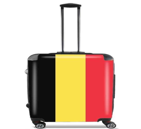  Belgium Flag para Ruedas cabina bolsa de equipaje maleta trolley 17" laptop