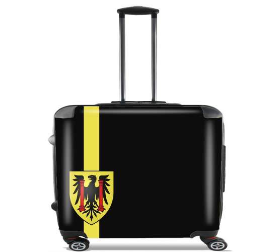  Besancon para Ruedas cabina bolsa de equipaje maleta trolley 17" laptop