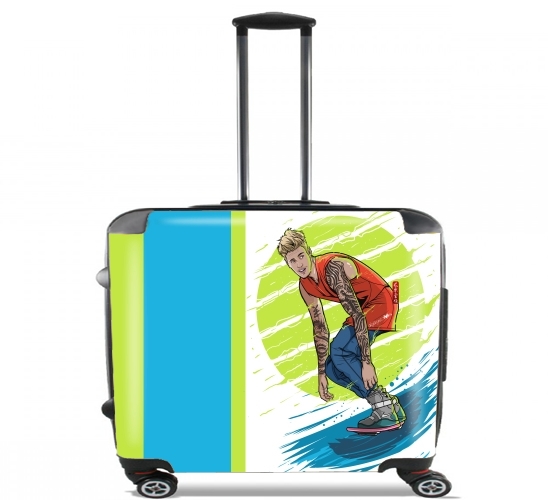  Beliebers para Ruedas cabina bolsa de equipaje maleta trolley 17" laptop