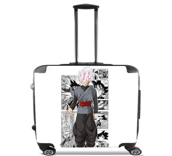  Black Goku Scan Art para Ruedas cabina bolsa de equipaje maleta trolley 17" laptop