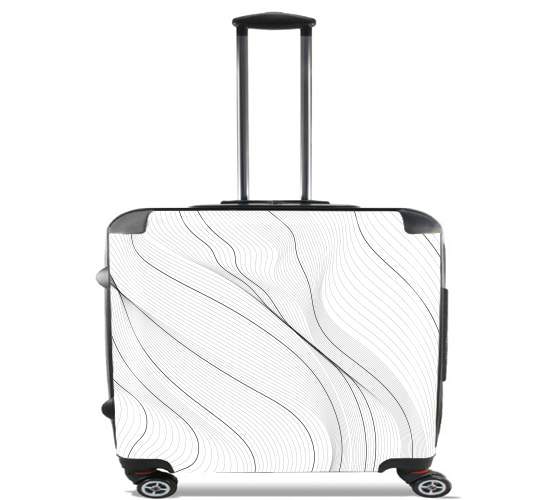  Black Lines para Ruedas cabina bolsa de equipaje maleta trolley 17" laptop