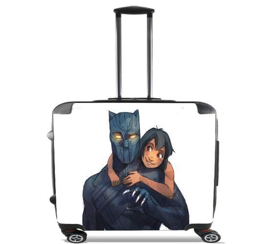  Black Panther x Mowgli para Ruedas cabina bolsa de equipaje maleta trolley 17" laptop