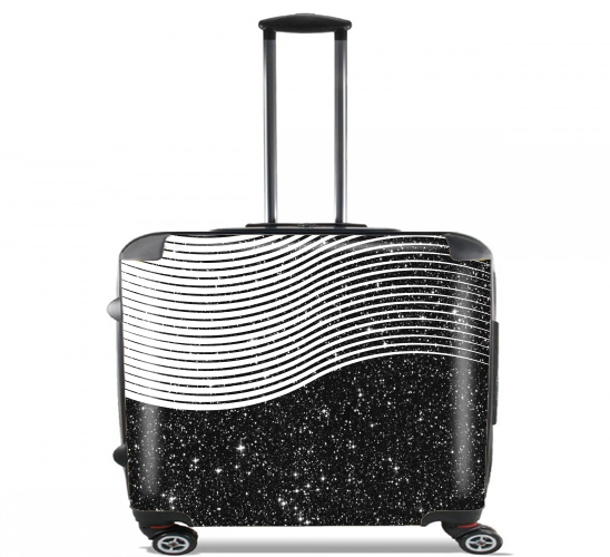  Black Space para Ruedas cabina bolsa de equipaje maleta trolley 17" laptop