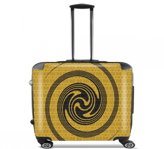  BLACK SPIRAL para Ruedas cabina bolsa de equipaje maleta trolley 17" laptop