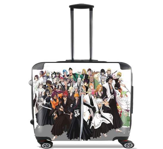  Bleach All characters para Ruedas cabina bolsa de equipaje maleta trolley 17" laptop