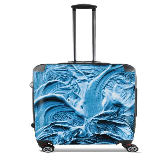  BLUE WAVES para Ruedas cabina bolsa de equipaje maleta trolley 17" laptop