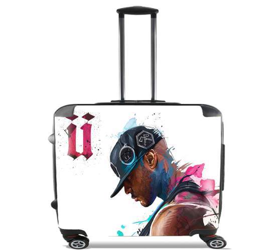  Booba Fan Art Rap para Ruedas cabina bolsa de equipaje maleta trolley 17" laptop